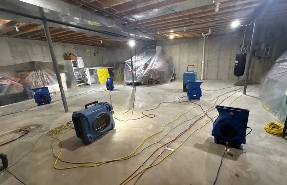 Sump Pump Overflow Water Removal in Barrett, TX
