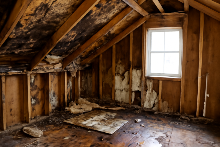Attic Water Removal