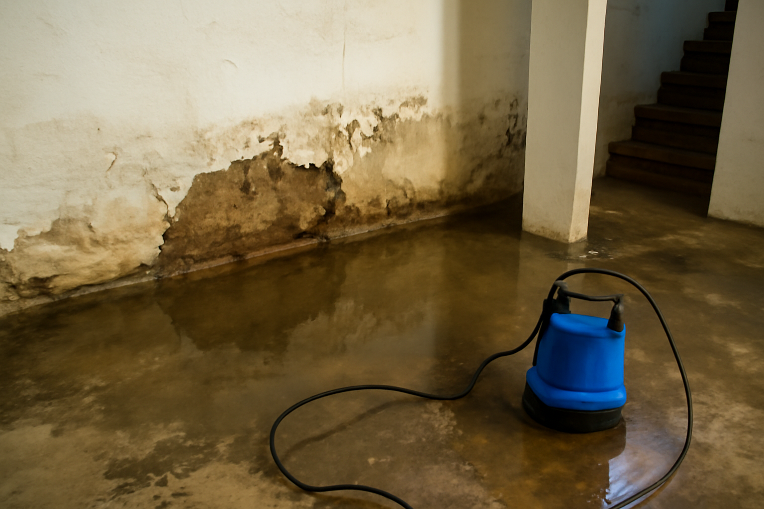 Basement Water Removal in Clute, TX