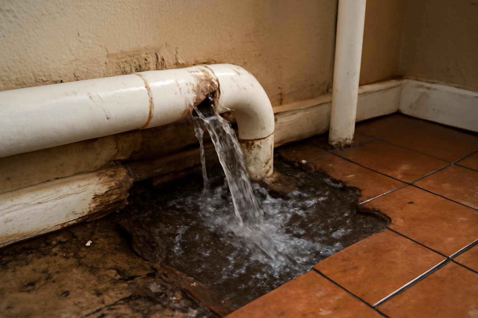 Broken Pipe Water Removal in Clute, TX