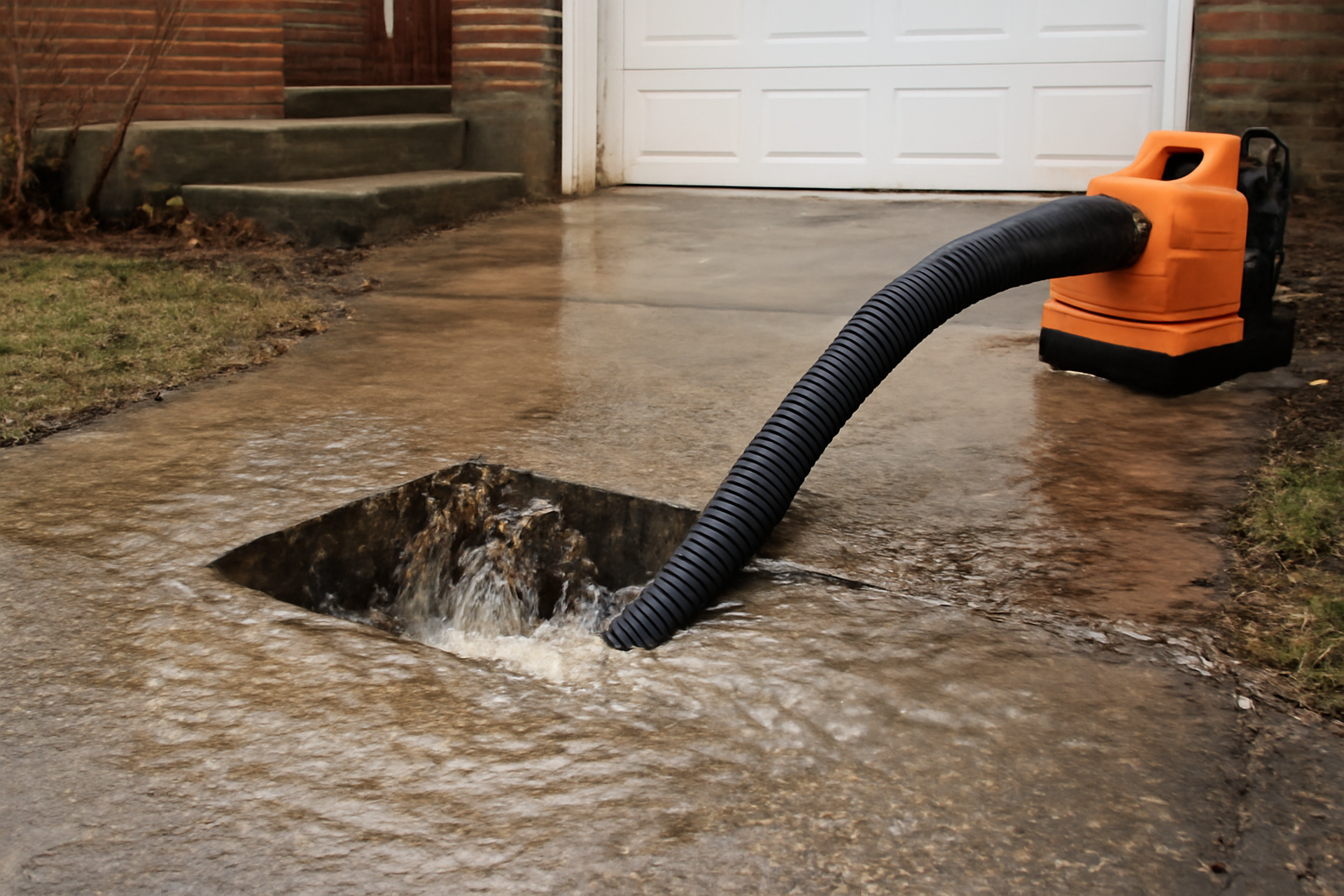 Clogged Drain Water Removal in Bellaire, TX