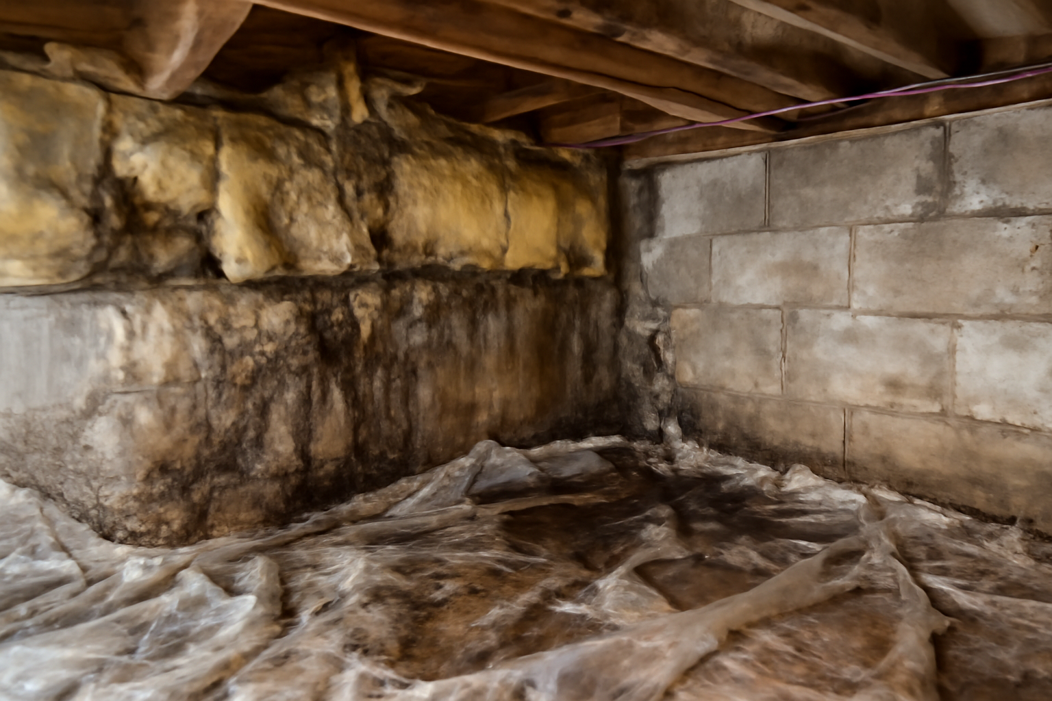 Crawl Space Water Damage Repair in Cypress, TX