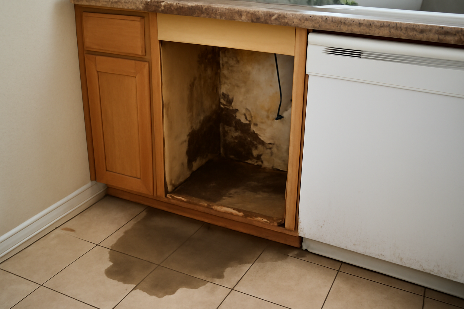 Dishwasher Leak Water Removal in Barrett, TX