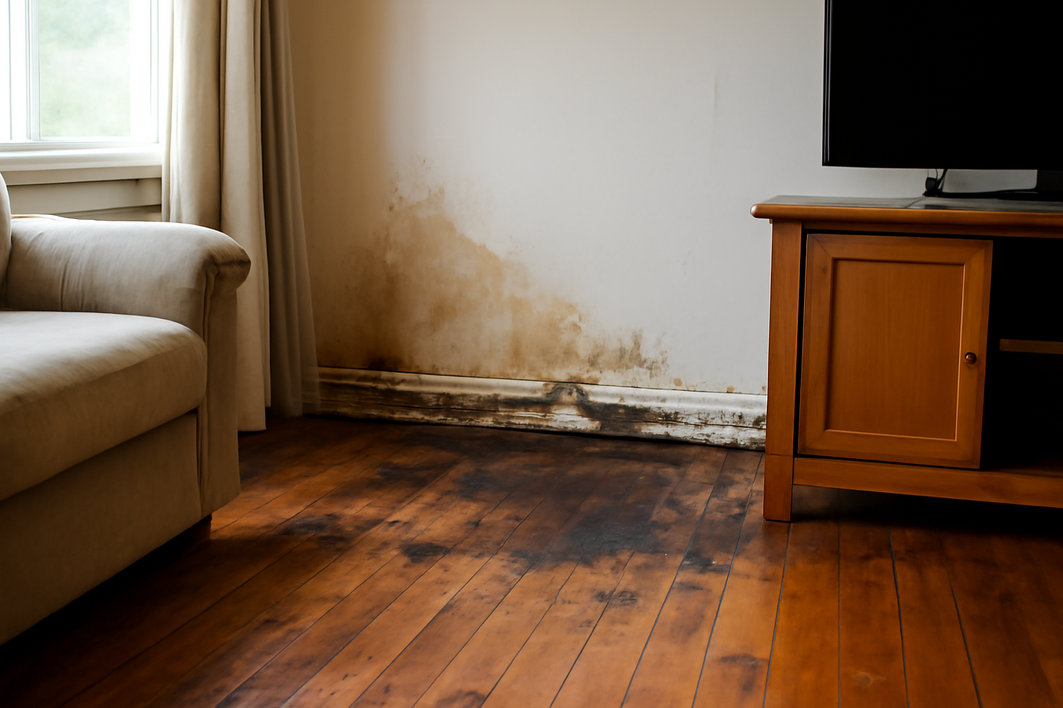 Living Room Water Removal in Cloverleaf, TX