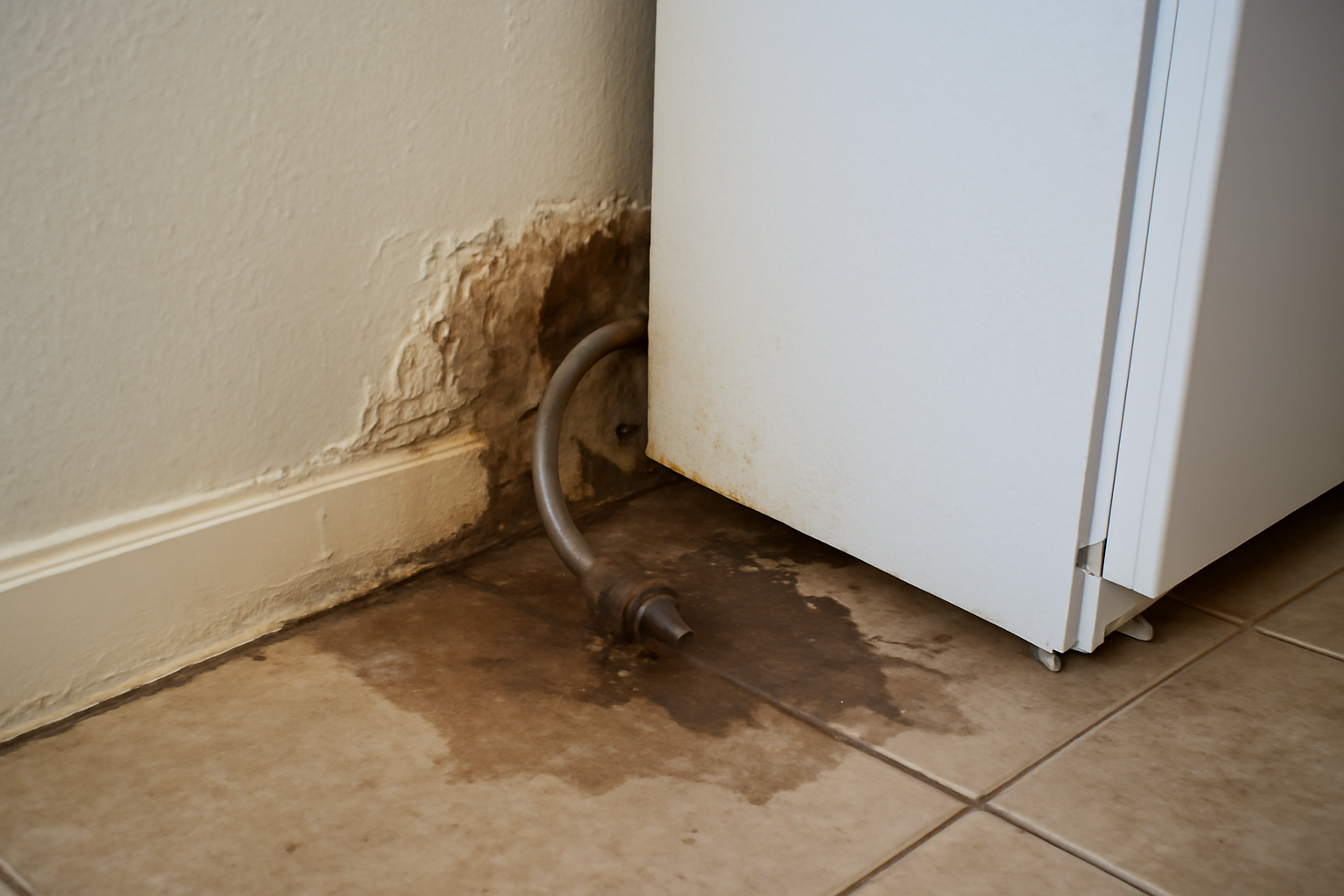 Refrigerator Water Line Leak Removal in Clute, TX
