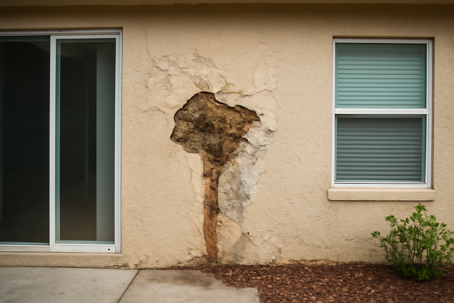 Stucco Water Damage Repair in Beaumont, TX