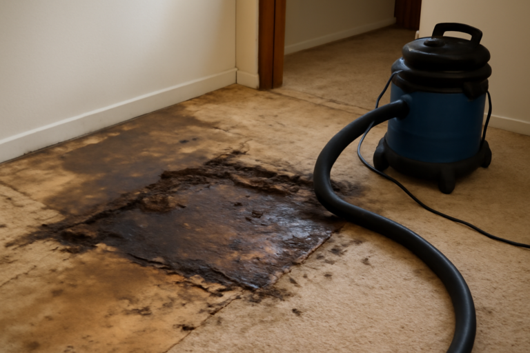 Subfloor Water Extraction