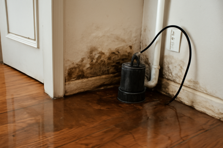 Sump Pump Failure Water Removal