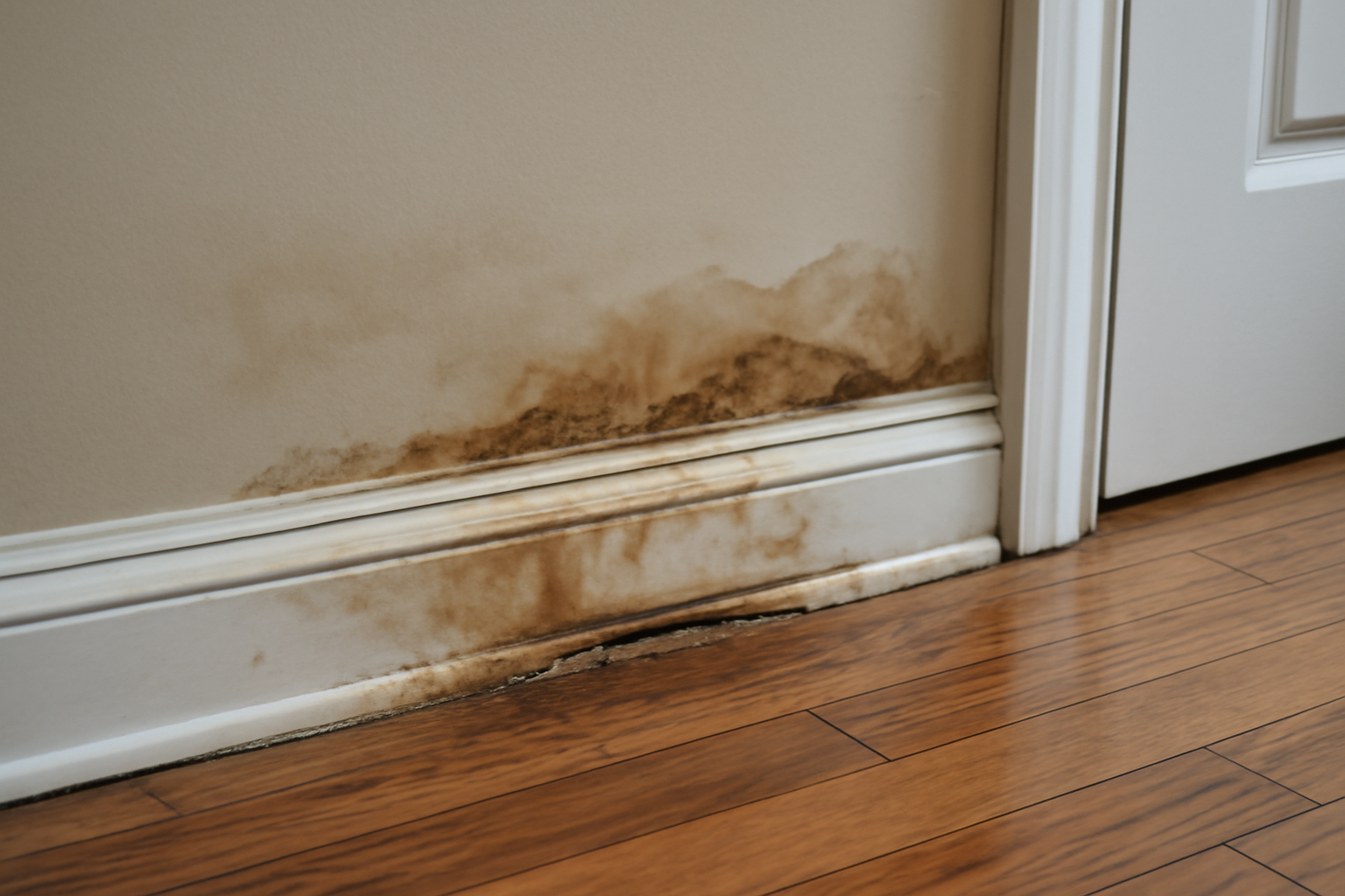 Trim & Baseboard Replacement After Water Damage in Clute, TX