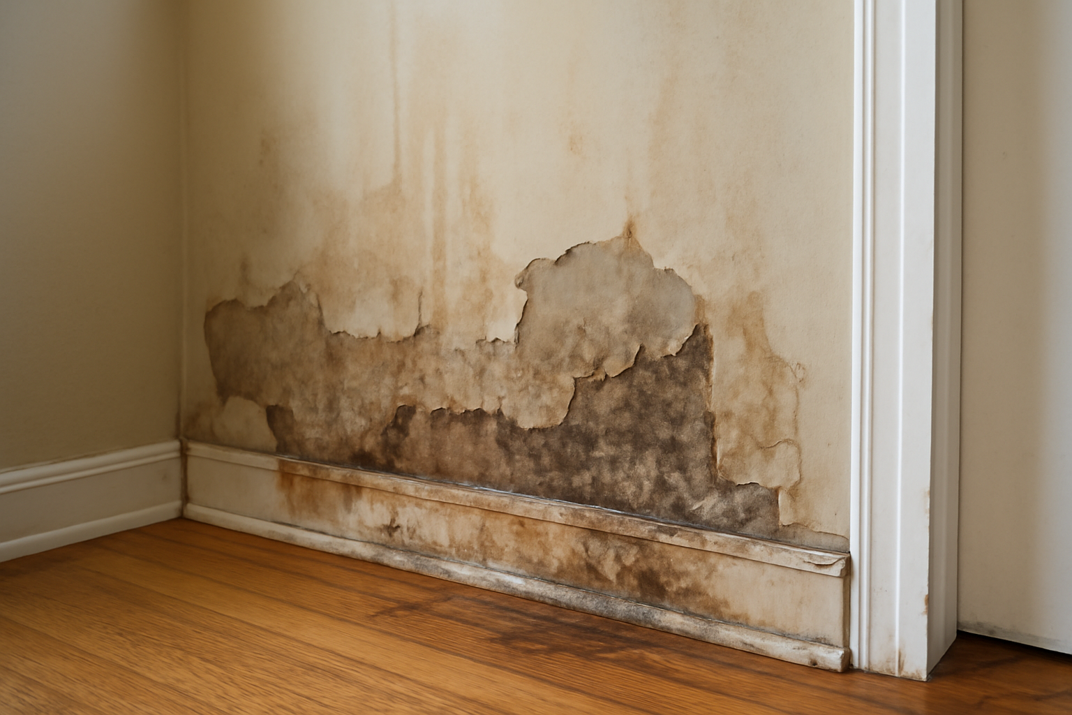 Wall Water Damage Repair in Clute, TX