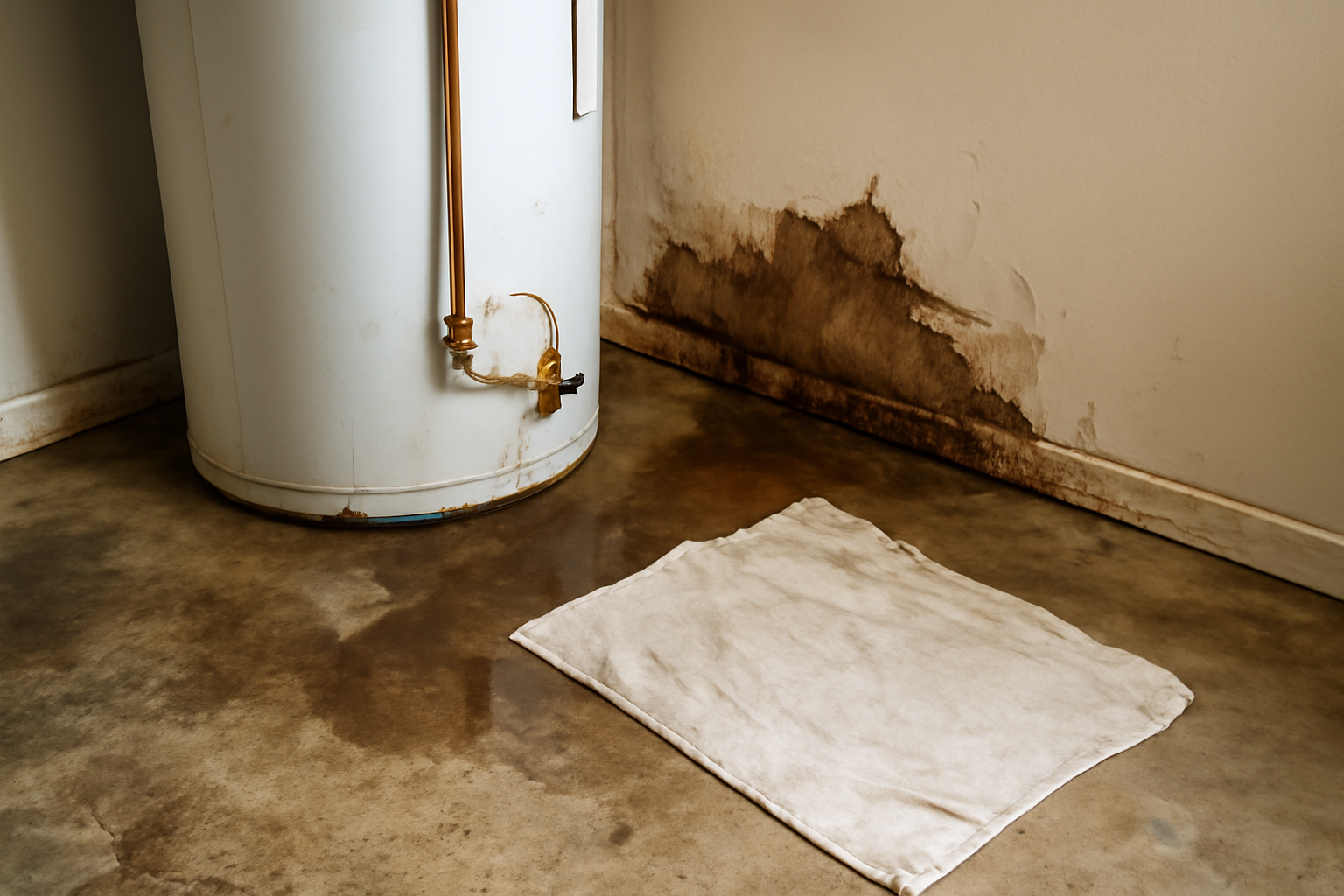 Water Heater Leak Water Removal in Clute, TX